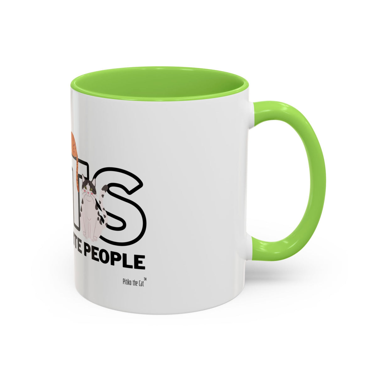Cats Are My Favorite People Cat Lover Mug