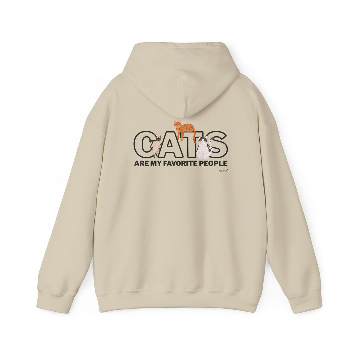 Cats Are My Favorite People Hoodie