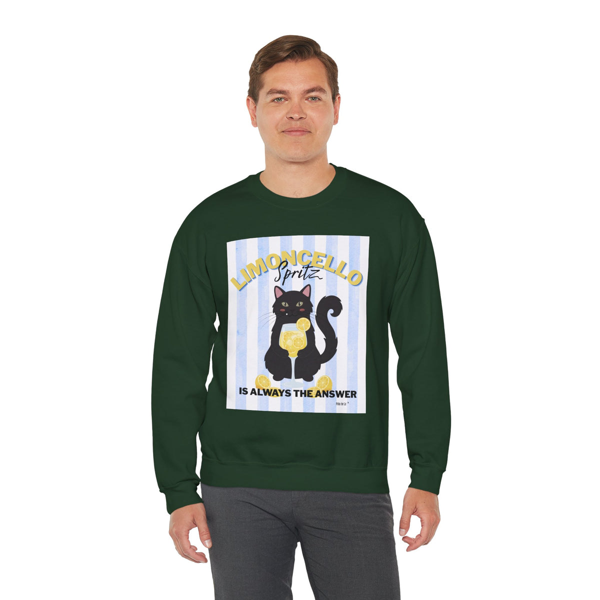 Limoncello Spritz Cat Sweatshirt
