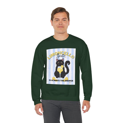 Limoncello Spritz Cat Sweatshirt
