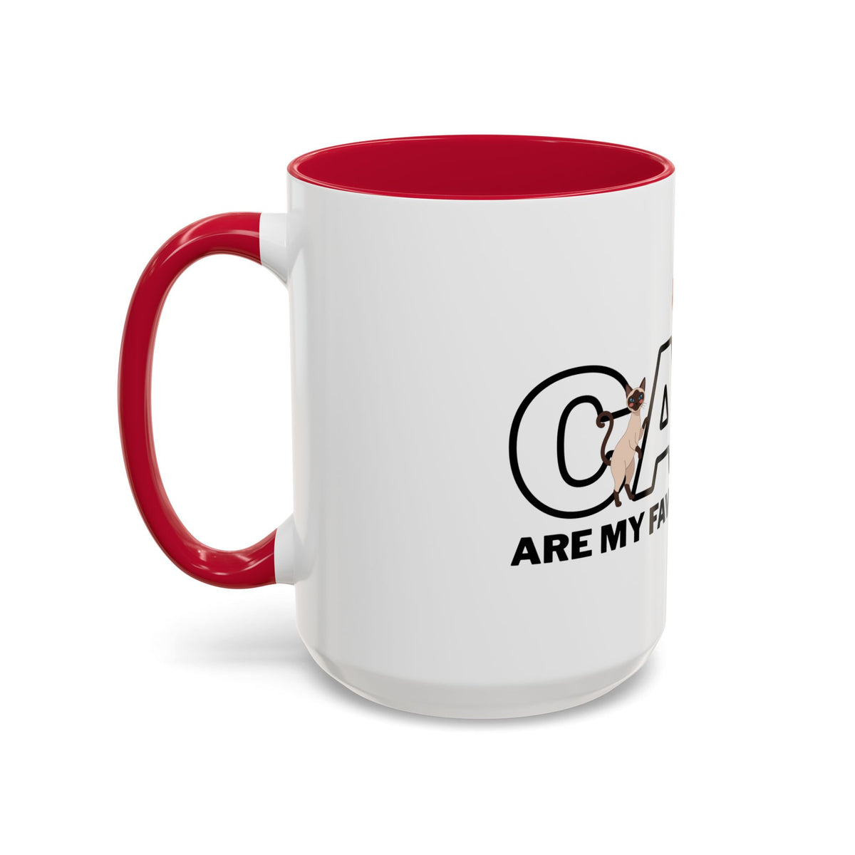 Cats Are My Favorite People Cat Lover Mug
