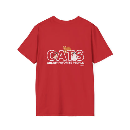 Cats Are My Favorite People T-Shirt