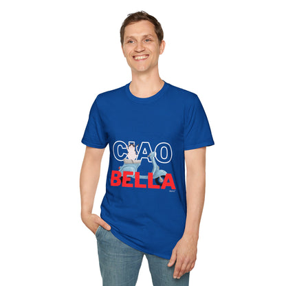 Ciao Bella Cat Italian Graphic T-Shirt