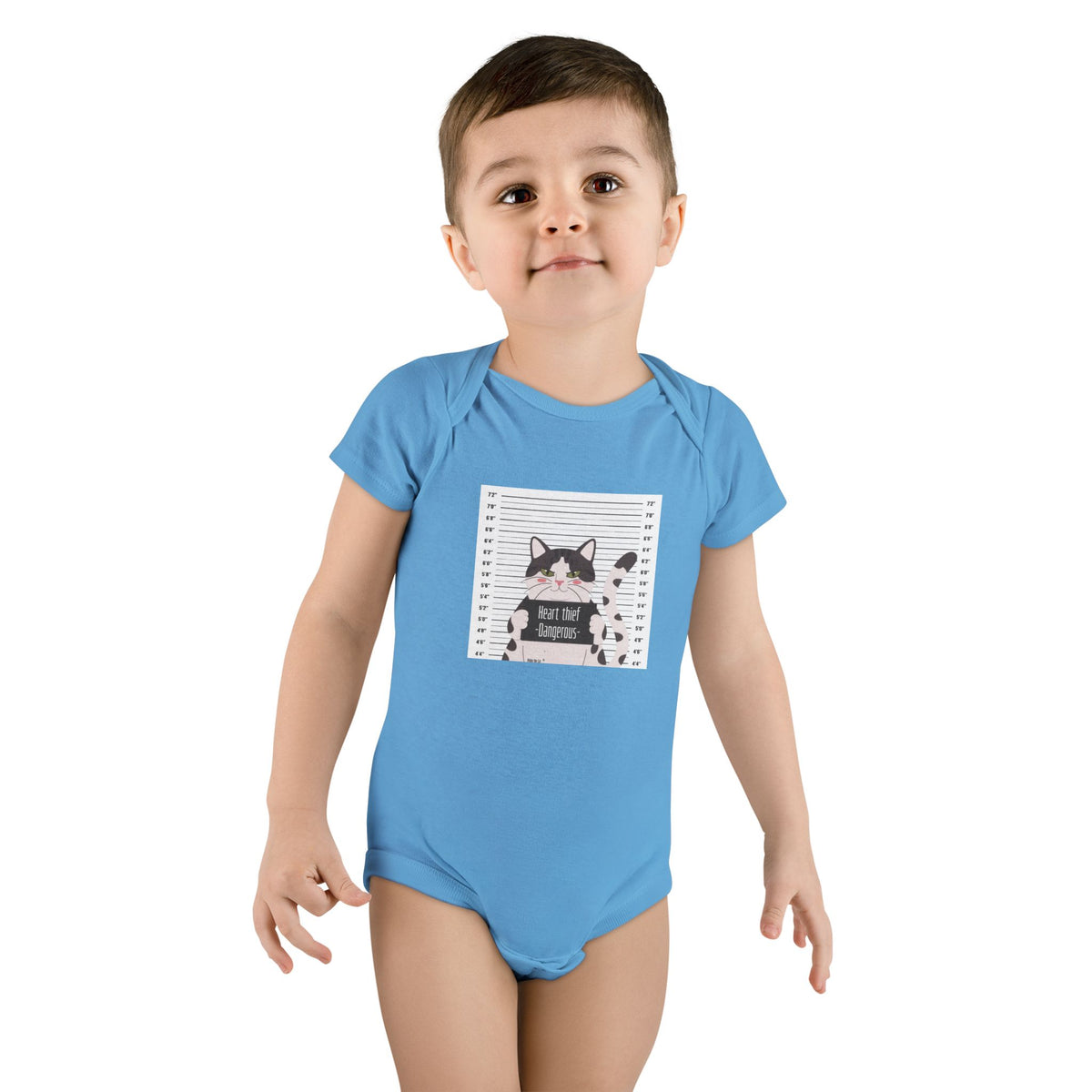 Heart Thief Baby Onesie