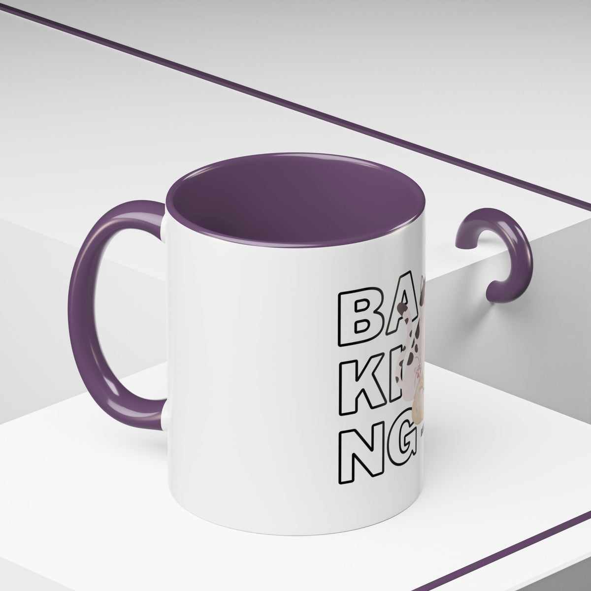 Baking Cat “Because Murder Is Wrong” Coffee Mug