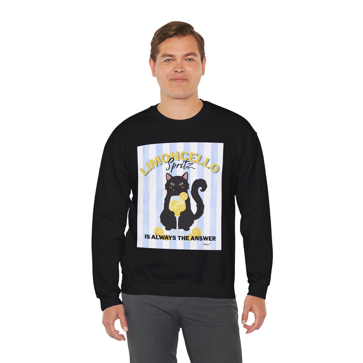 Limoncello Spritz Cat Sweatshirt