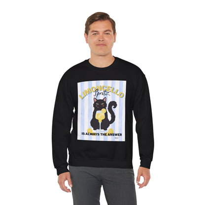 Limoncello Spritz Cat Sweatshirt