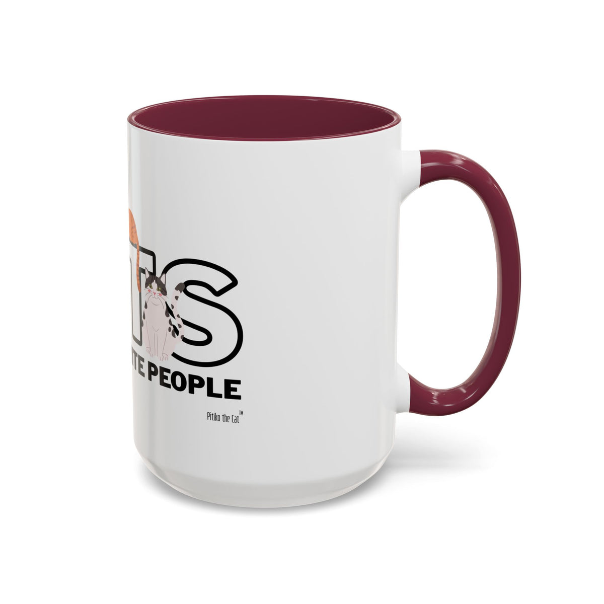 Cats Are My Favorite People Cat Lover Mug