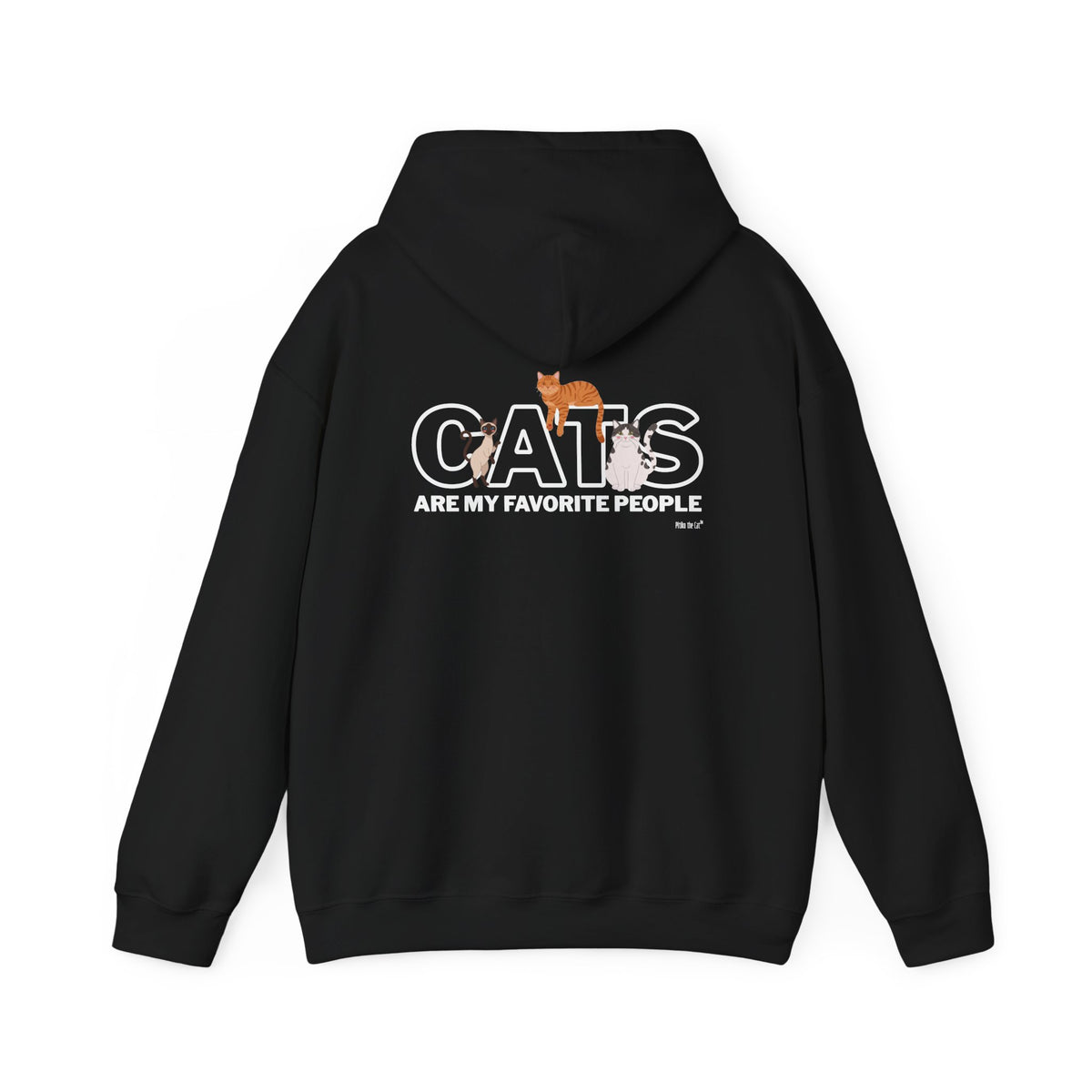 Cats Are My Favorite People Hoodie