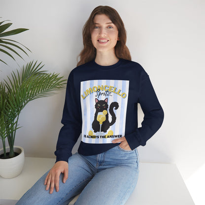 Limoncello Spritz Cat Sweatshirt