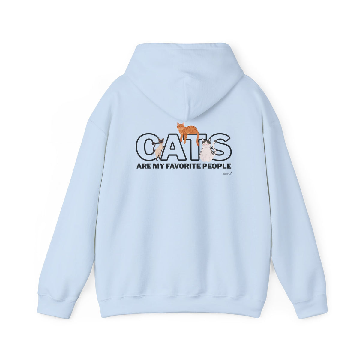 Cats Are My Favorite People Hoodie