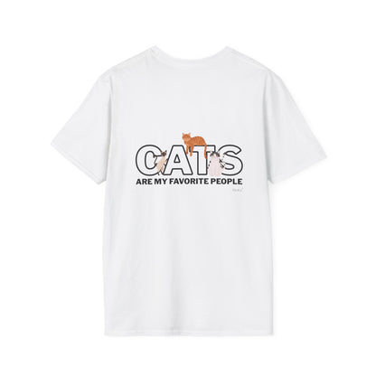 Cats Are My Favorite People T-Shirt