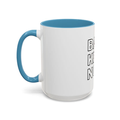 Baking Cat “Because Murder Is Wrong” Coffee Mug