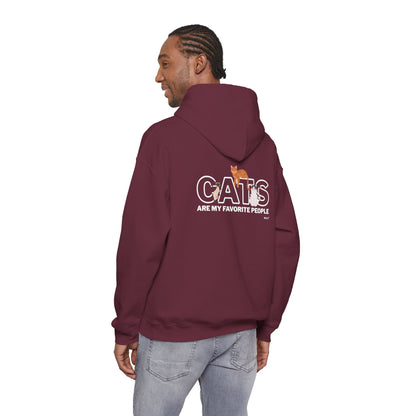 Cats Are My Favorite People Hoodie