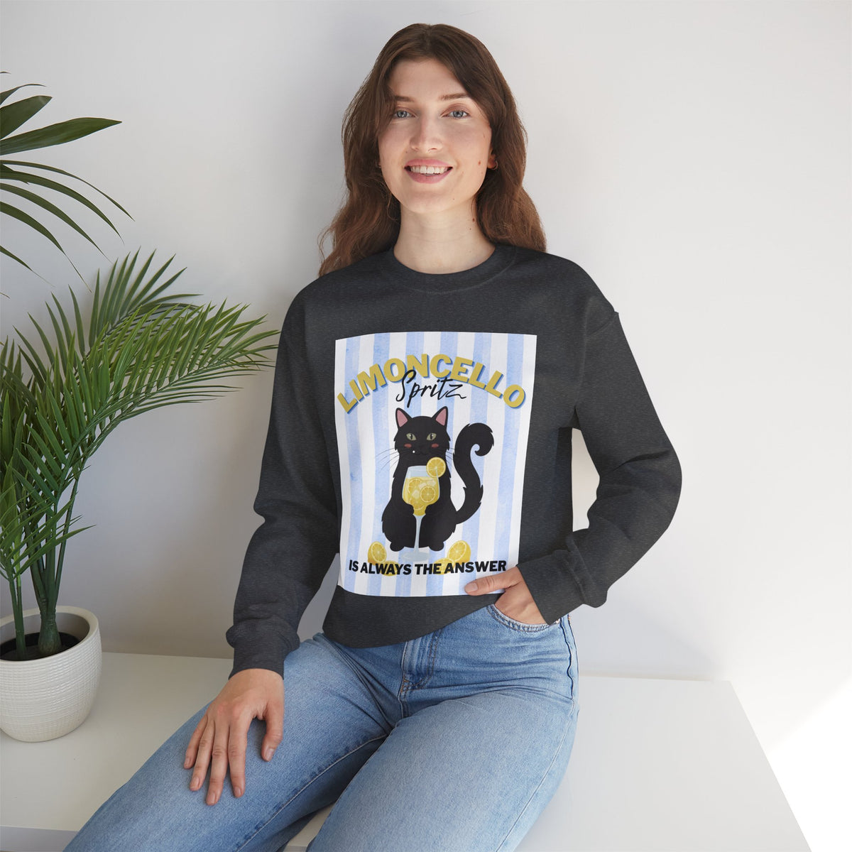 Limoncello Spritz Cat Sweatshirt