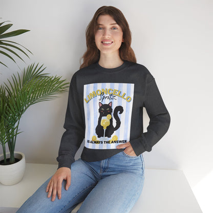 Limoncello Spritz Cat Sweatshirt