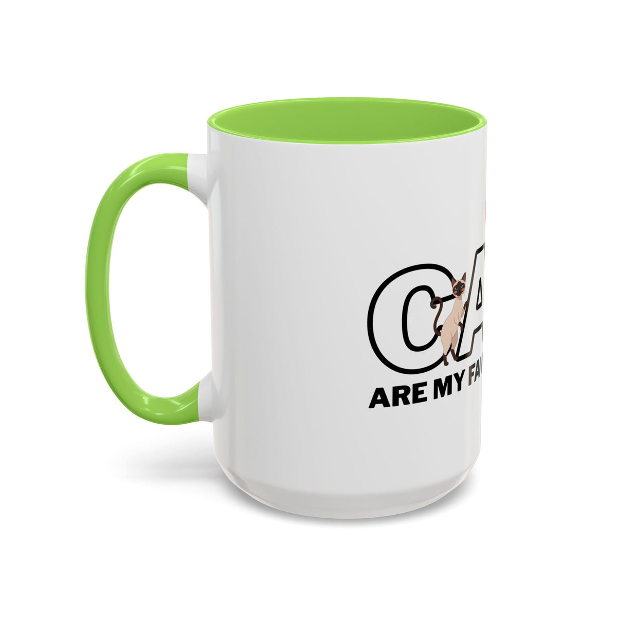 Cats Are My Favorite People Cat Lover Mug
