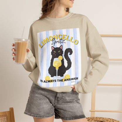 Limoncello Spritz Cat Sweatshirt