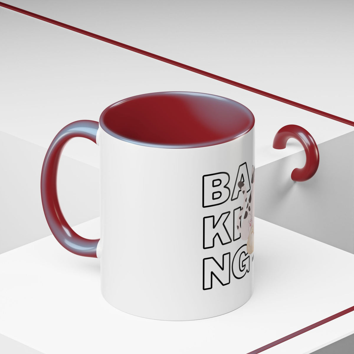 Baking Cat “Because Murder Is Wrong” Coffee Mug