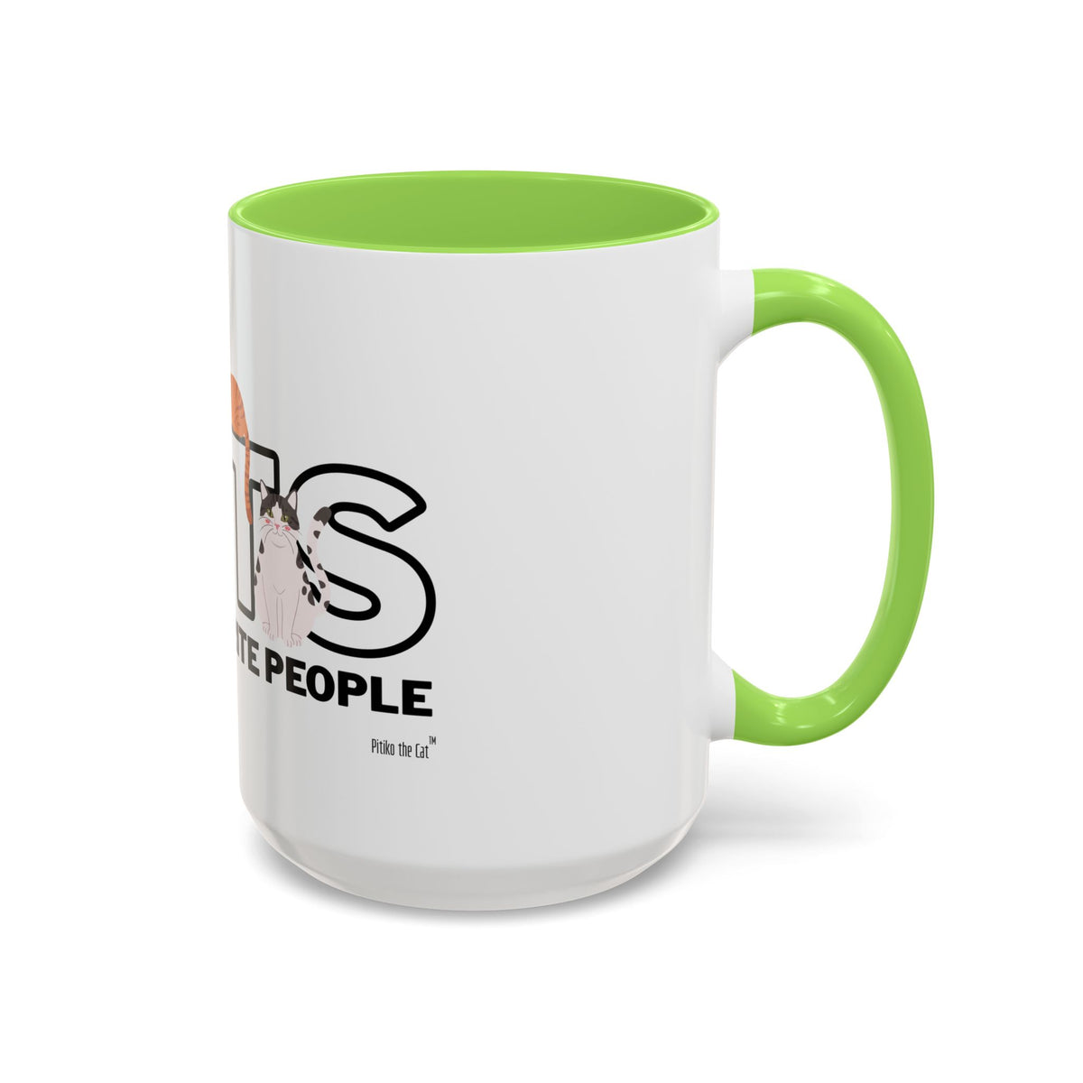 Cats Are My Favorite People Cat Lover Mug