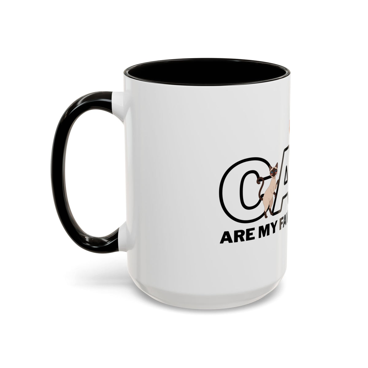 Cats Are My Favorite People Cat Lover Mug