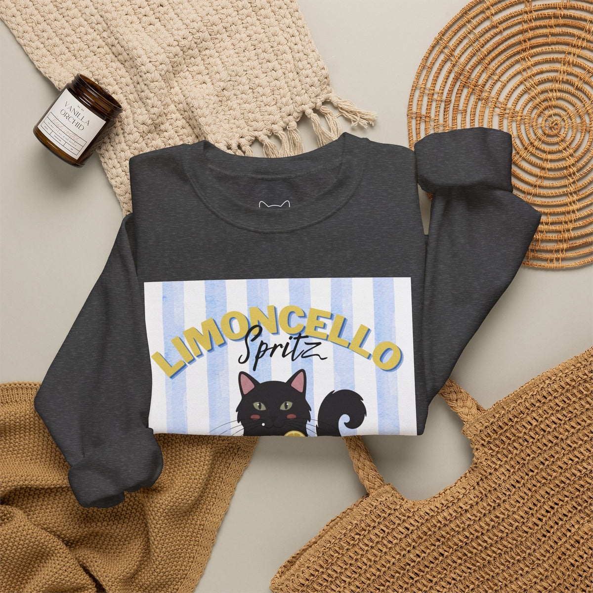 Limoncello Spritz Cat Sweatshirt