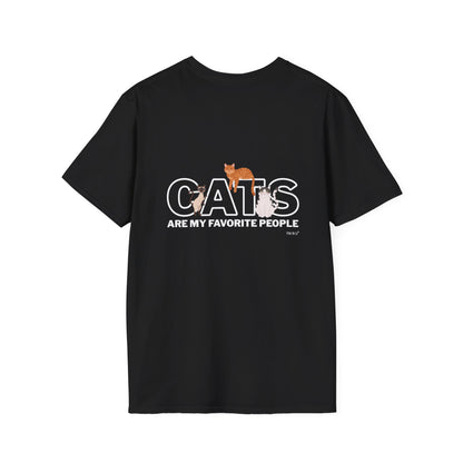 Cats Are My Favorite People T-Shirt