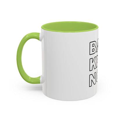 Baking Cat “Because Murder Is Wrong” Coffee Mug
