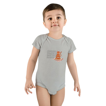 Amore & Pasta & Gatto & Basta Baby Onesie