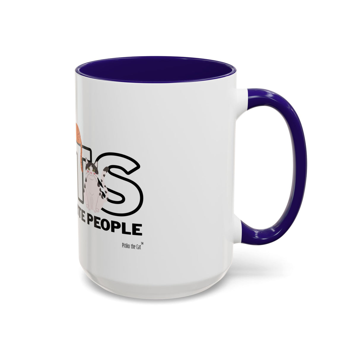 Cats Are My Favorite People Cat Lover Mug