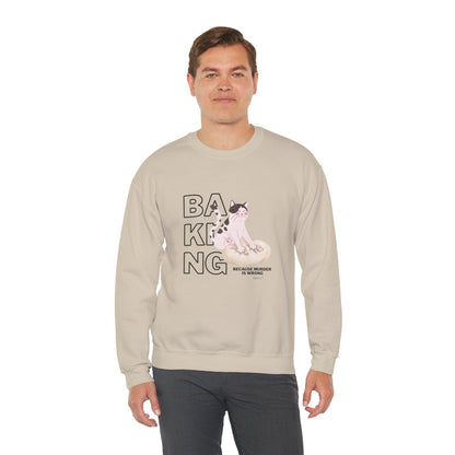 Baking Cat Crewneck Sweatshirt