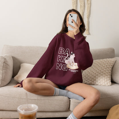 Baking Cat Crewneck Sweatshirt