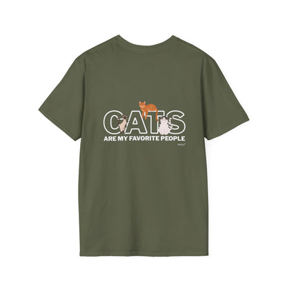 Cats Are My Favorite People T-Shirt