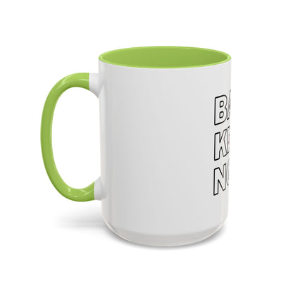 Baking Cat “Because Murder Is Wrong” Coffee Mug