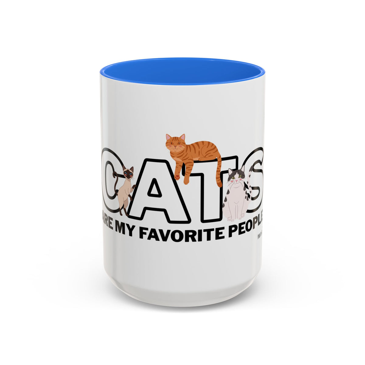 Cats Are My Favorite People Cat Lover Mug