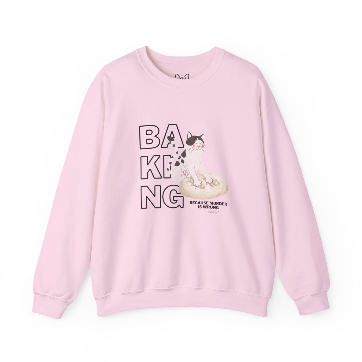 Baking Cat Crewneck Sweatshirt