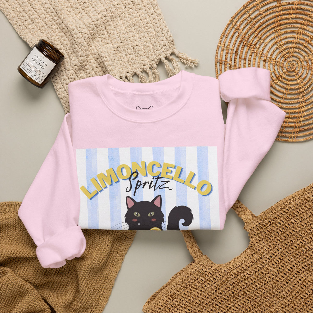 Limoncello Spritz Cat Sweatshirt