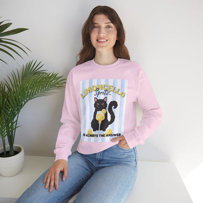 Limoncello Spritz Cat Sweatshirt