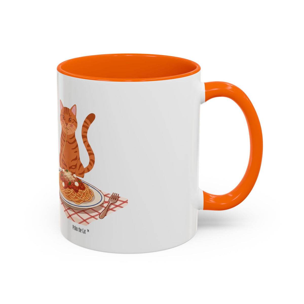 Amore & Pasta & Meow & Pasta Cat Coffee Mug