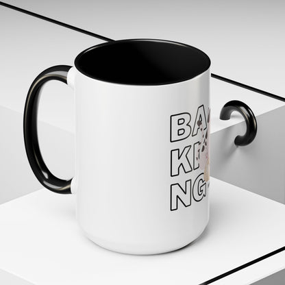 Baking Cat “Because Murder Is Wrong” Coffee Mug