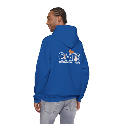 Cats Are My Favorite People Hoodie
