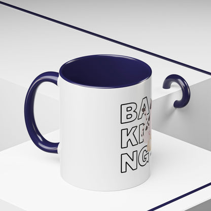 Baking Cat “Because Murder Is Wrong” Coffee Mug