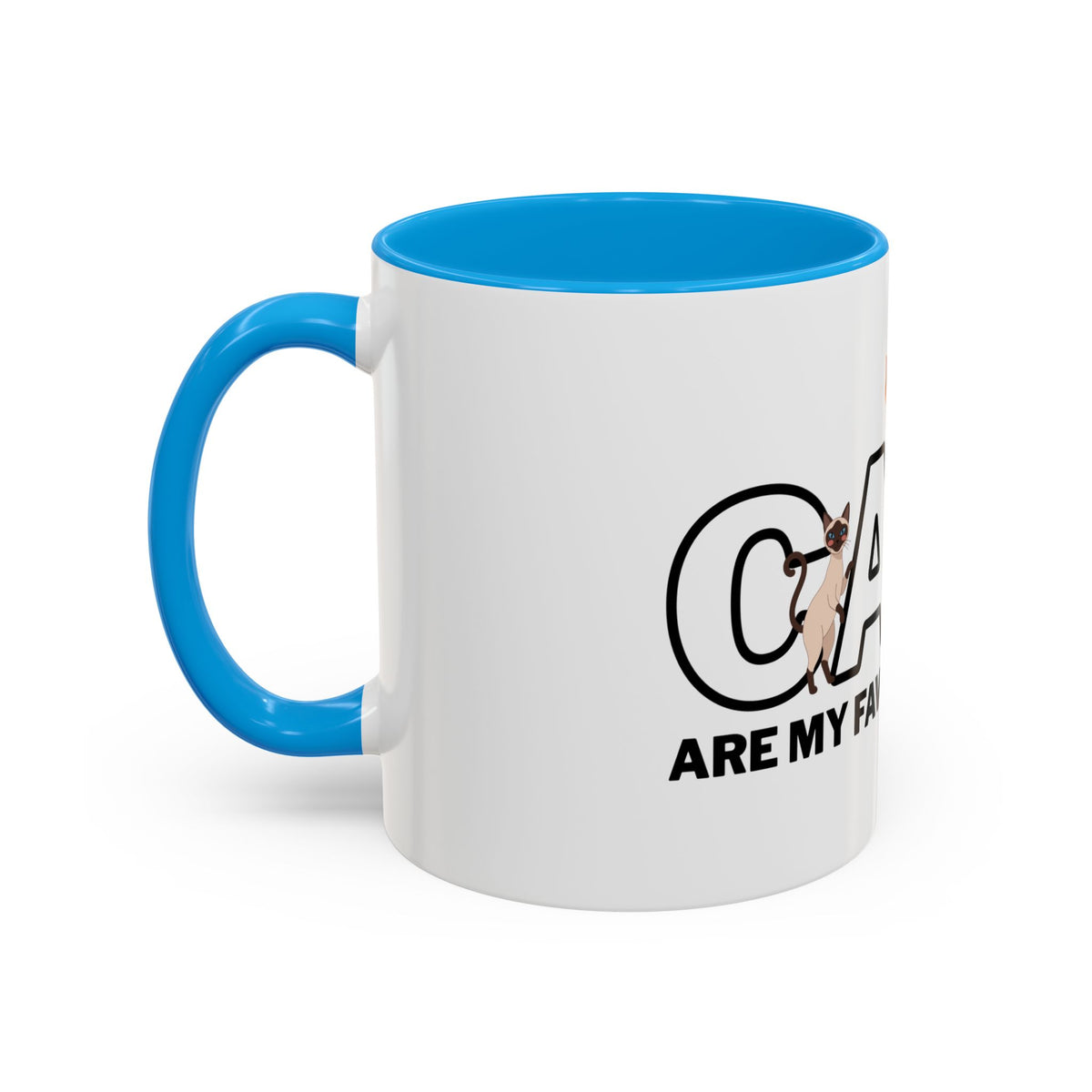 Cats Are My Favorite People Cat Lover Mug