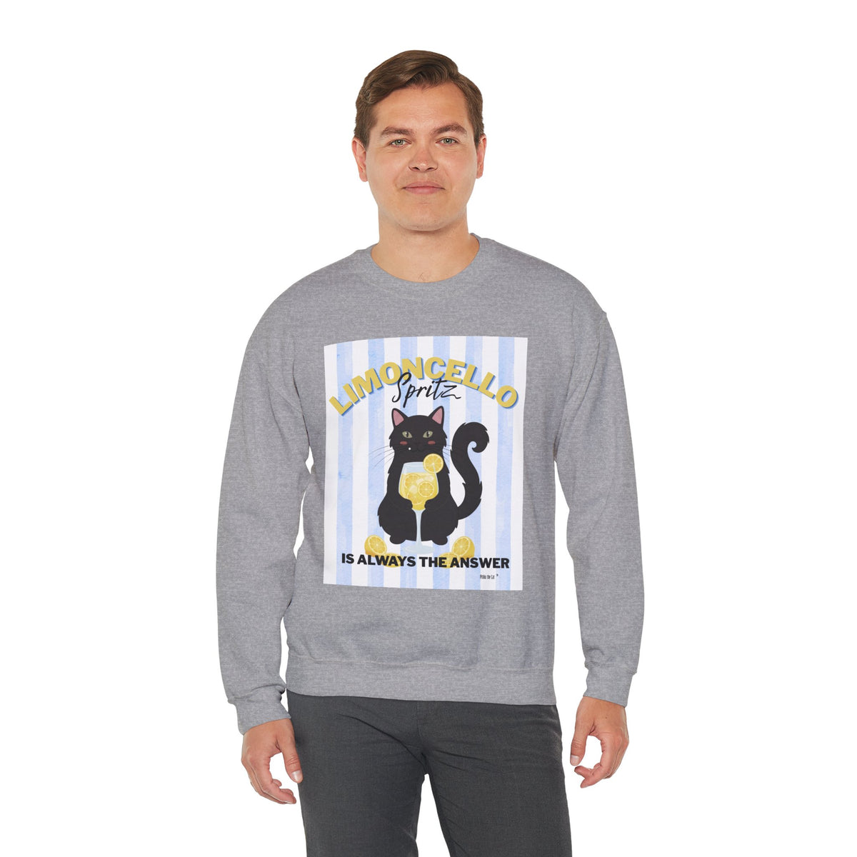 Limoncello Spritz Cat Sweatshirt