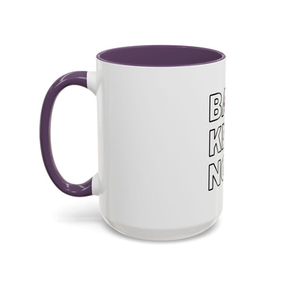 Baking Cat “Because Murder Is Wrong” Coffee Mug
