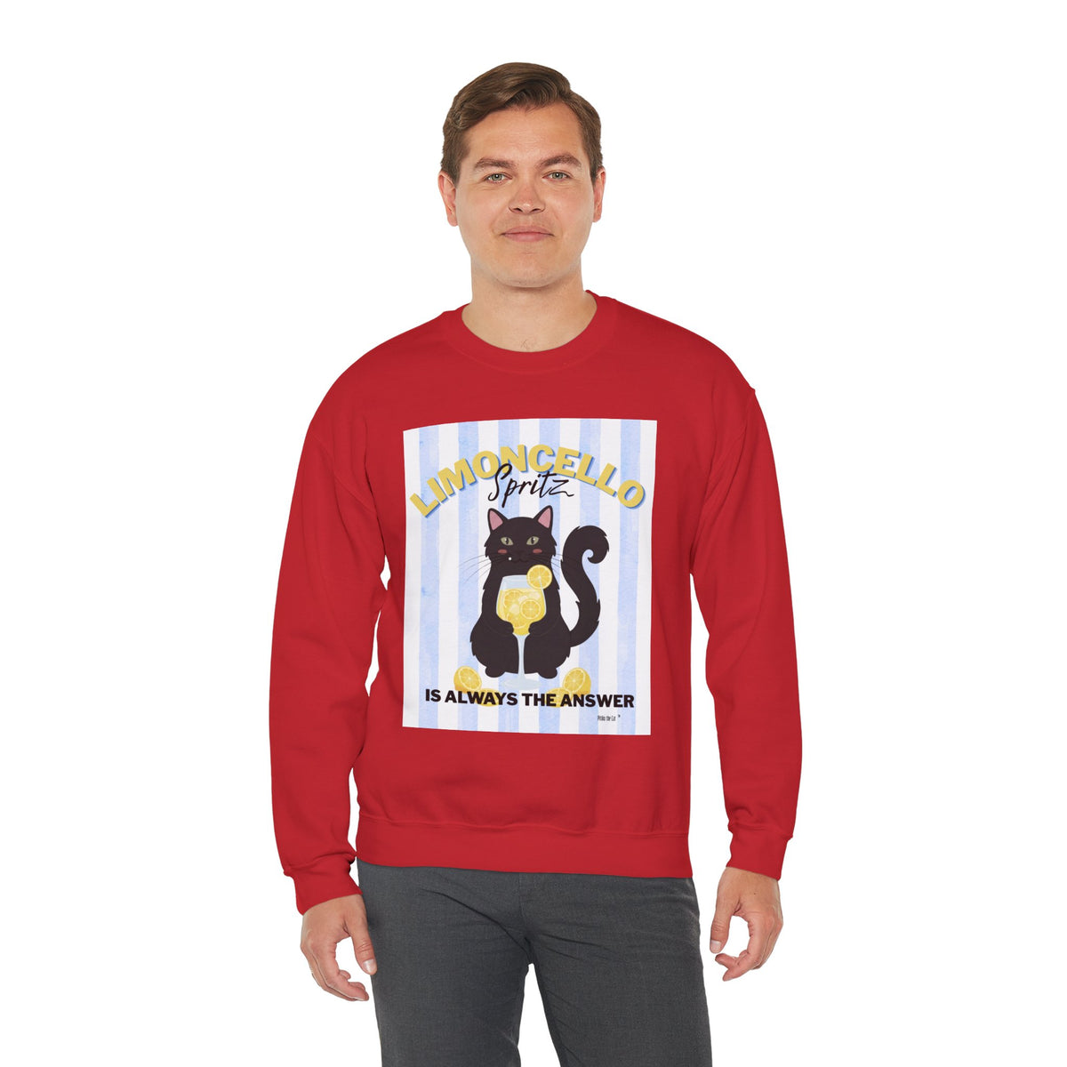 Limoncello Spritz Cat Sweatshirt