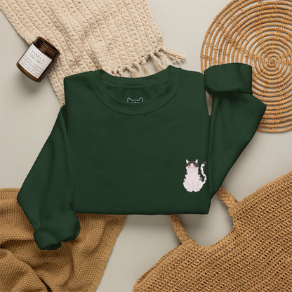 Cats Are My Favorite People Crewneck Sweatshirt