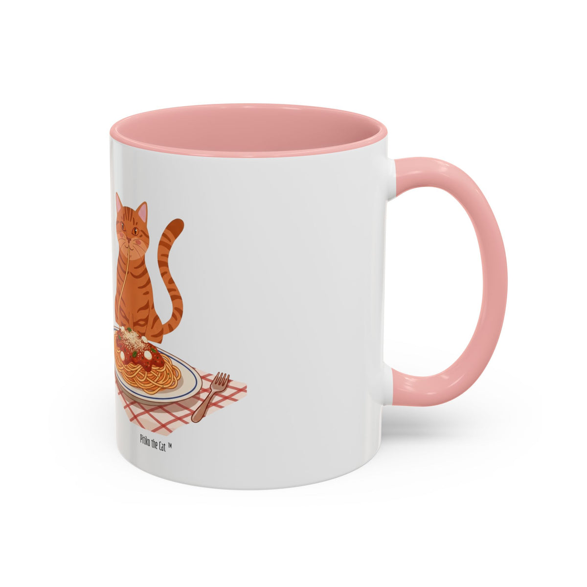 Amore & Pasta & Meow & Pasta Cat Coffee Mug