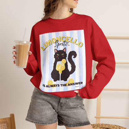 Limoncello Spritz Cat Sweatshirt