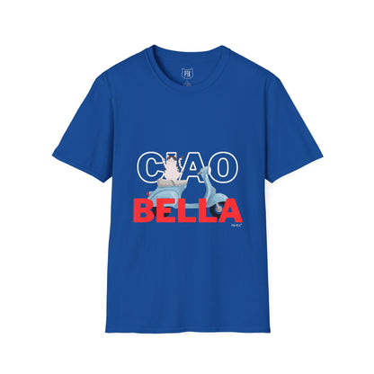 Ciao Bella Cat Italian Graphic T-Shirt
